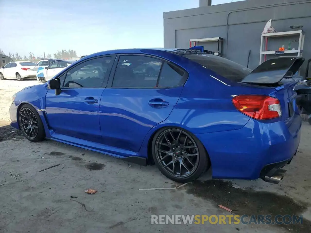 2 Photograph of a damaged car JF1VA1A60M9821375 SUBARU WRX 2021