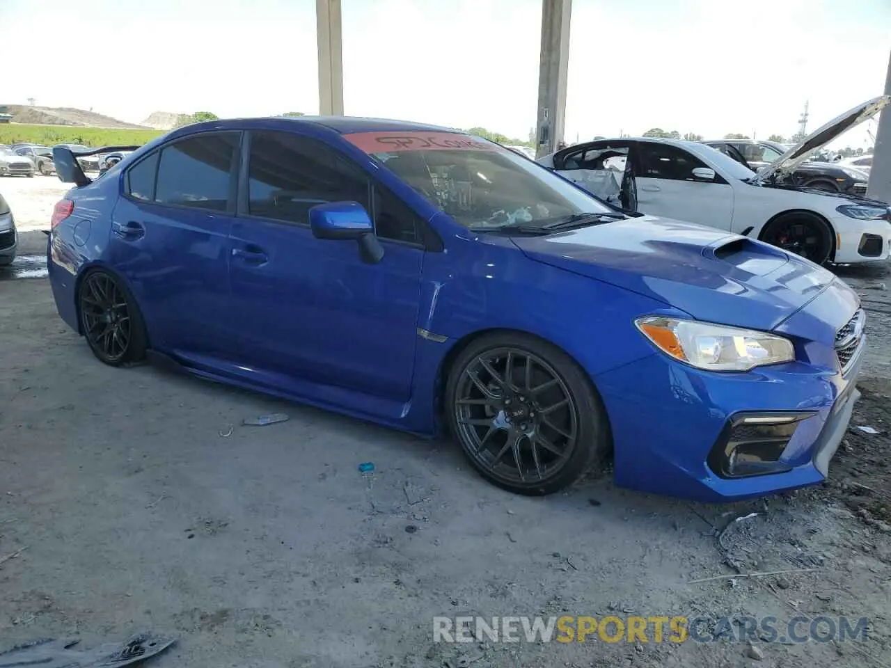 4 Photograph of a damaged car JF1VA1A60M9821375 SUBARU WRX 2021