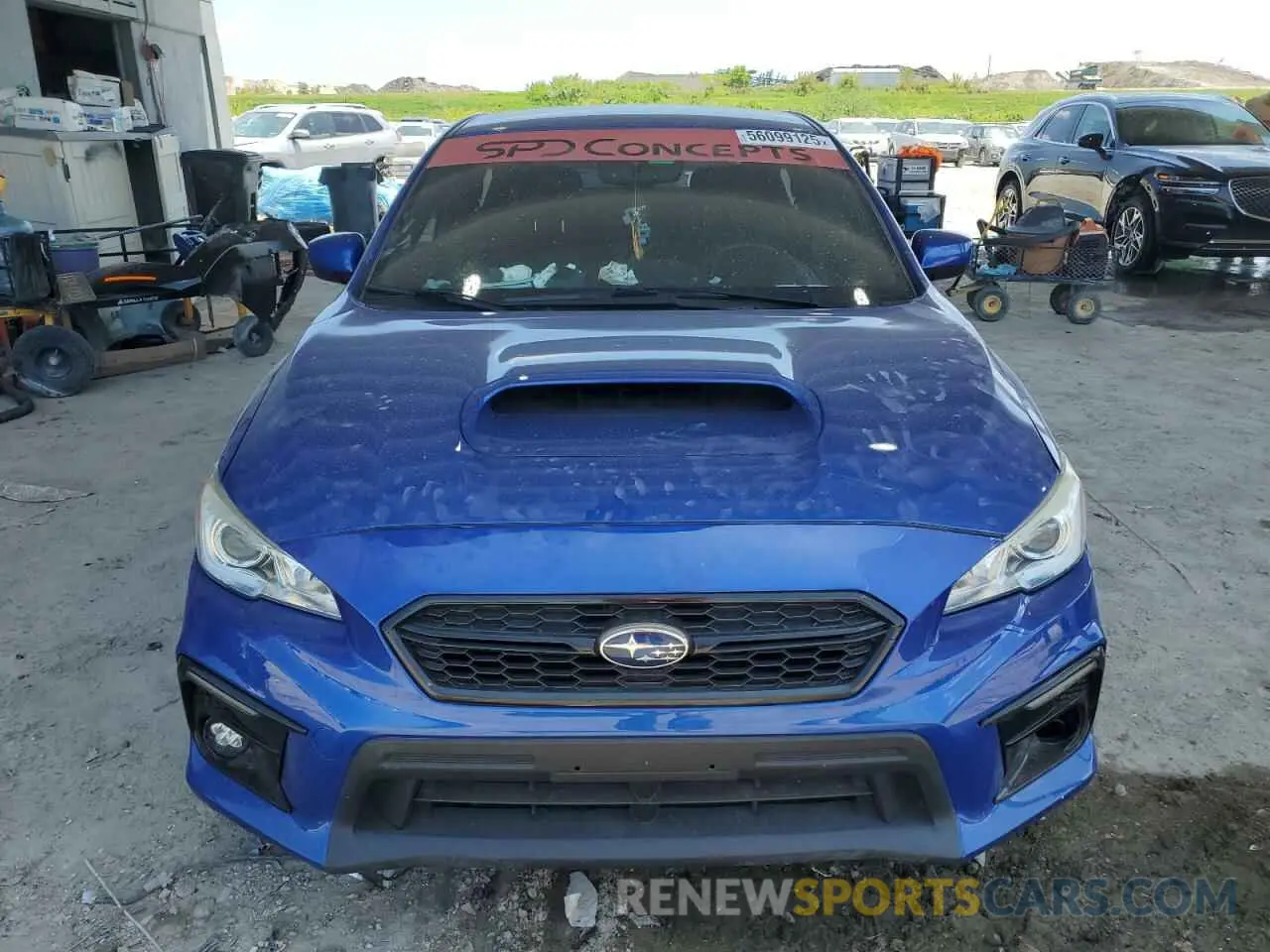 5 Photograph of a damaged car JF1VA1A60M9821375 SUBARU WRX 2021