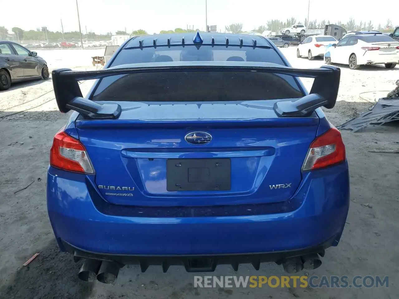 6 Photograph of a damaged car JF1VA1A60M9821375 SUBARU WRX 2021