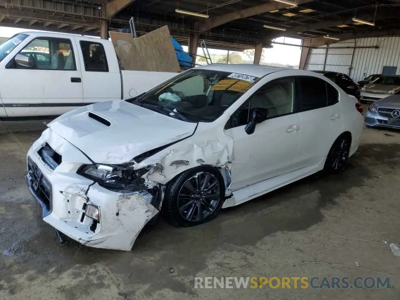 1 Photograph of a damaged car JF1VA1A61M9811714 SUBARU WRX 2021
