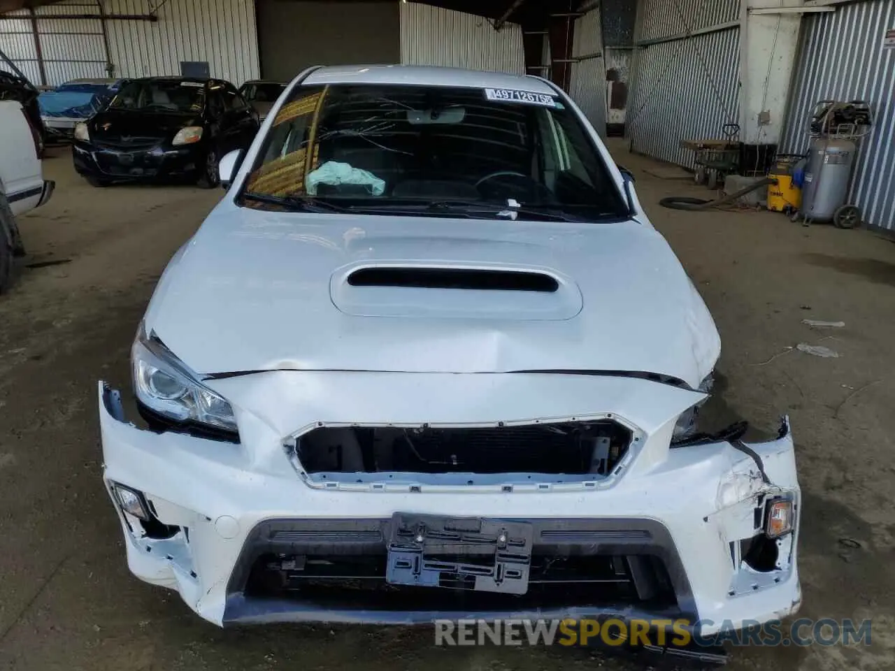 5 Photograph of a damaged car JF1VA1A61M9811714 SUBARU WRX 2021