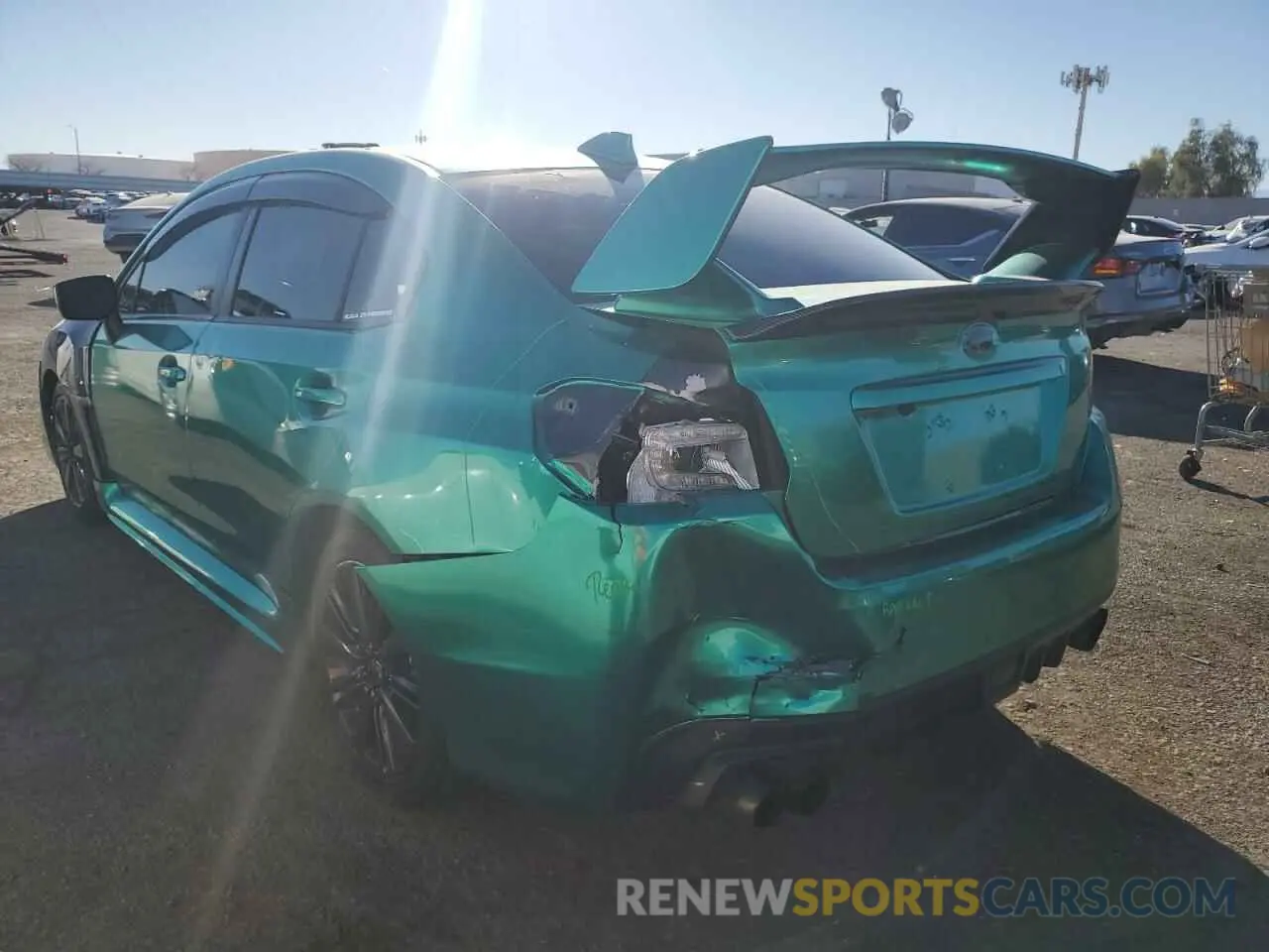 2 Photograph of a damaged car JF1VA1A61M9815388 SUBARU WRX 2021