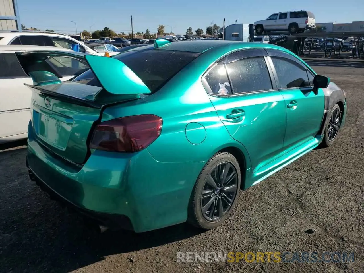 3 Photograph of a damaged car JF1VA1A61M9815388 SUBARU WRX 2021