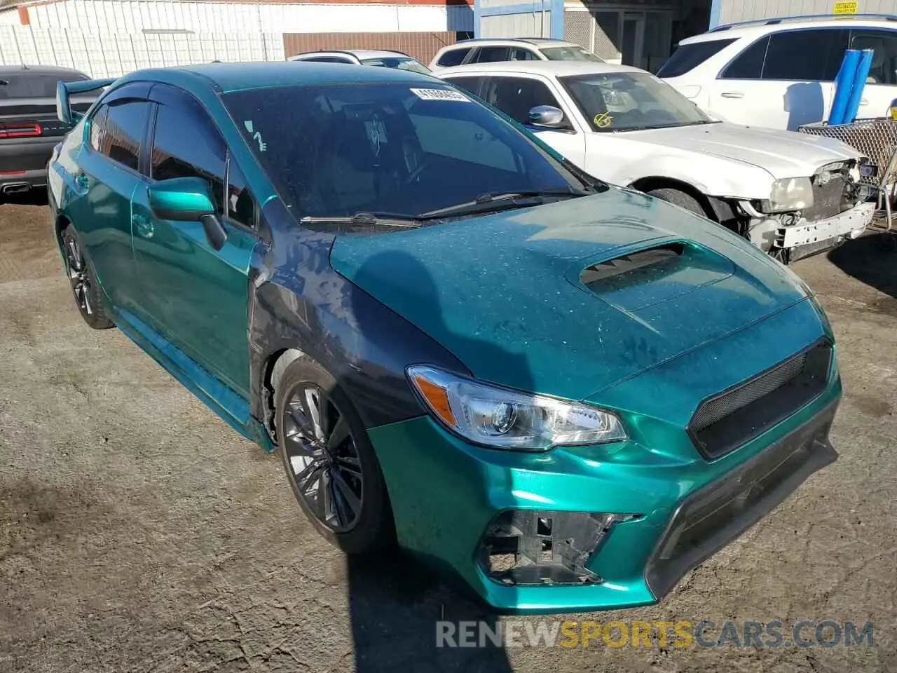 4 Photograph of a damaged car JF1VA1A61M9815388 SUBARU WRX 2021