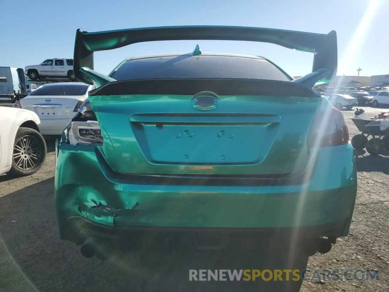6 Photograph of a damaged car JF1VA1A61M9815388 SUBARU WRX 2021