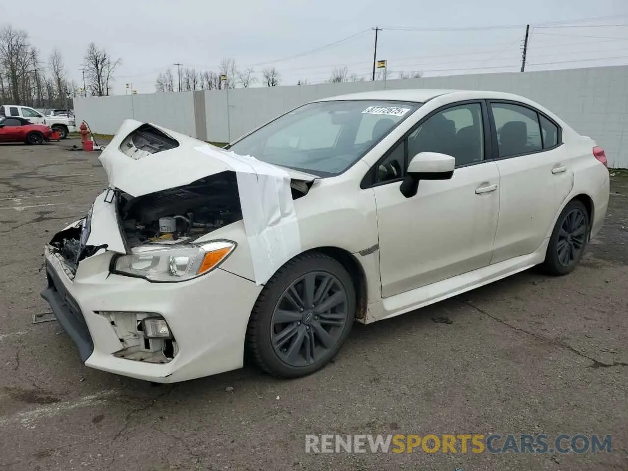 1 Photograph of a damaged car JF1VA1A61M9820056 SUBARU WRX 2021