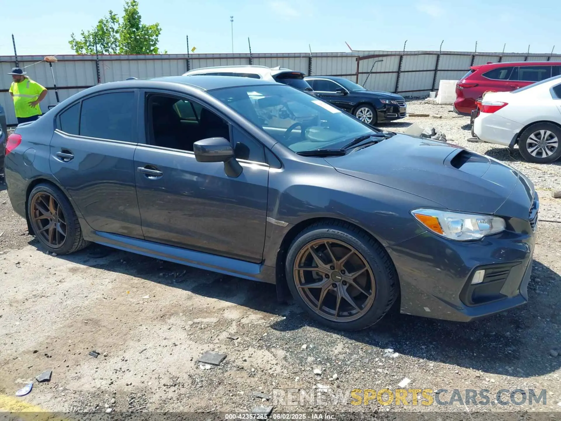 1 Photograph of a damaged car JF1VA1A62M9807896 SUBARU WRX 2021