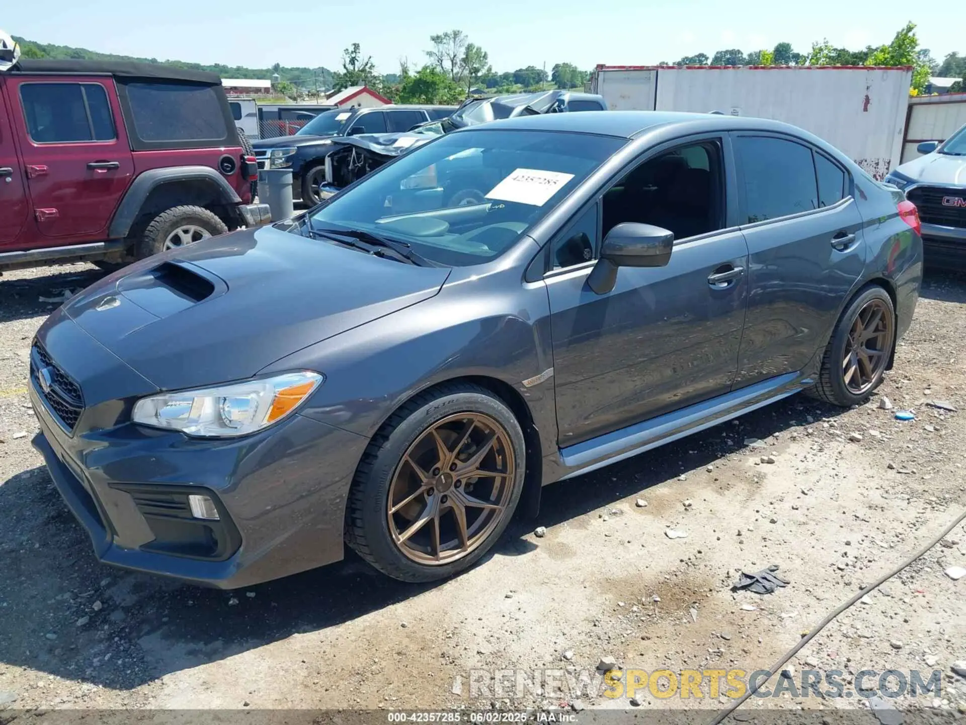 2 Photograph of a damaged car JF1VA1A62M9807896 SUBARU WRX 2021
