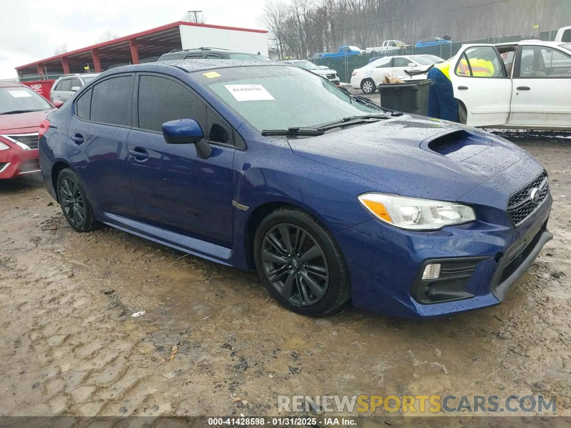 1 Photograph of a damaged car JF1VA1A62M9815058 SUBARU WRX 2021