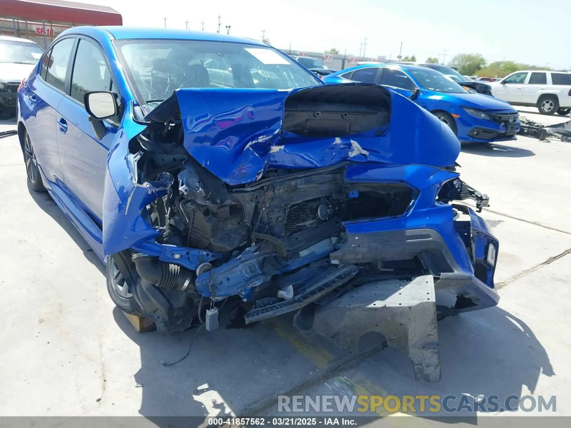 12 Photograph of a damaged car JF1VA1A62M9819756 SUBARU WRX 2021
