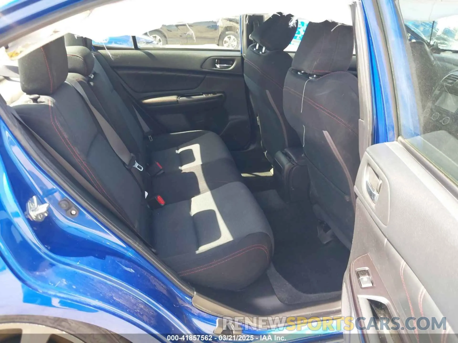 8 Photograph of a damaged car JF1VA1A62M9819756 SUBARU WRX 2021