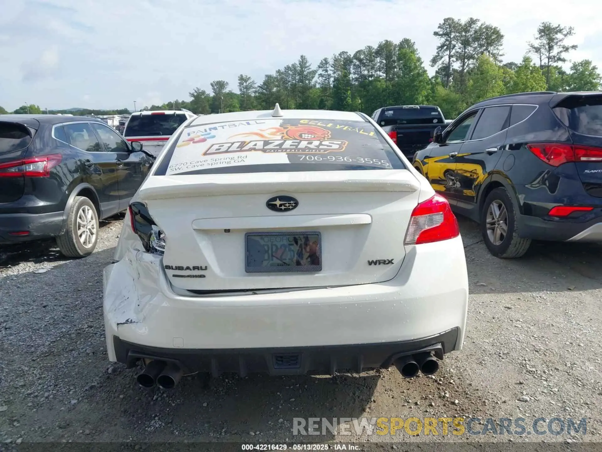 16 Photograph of a damaged car JF1VA1A62M9820986 SUBARU WRX 2021