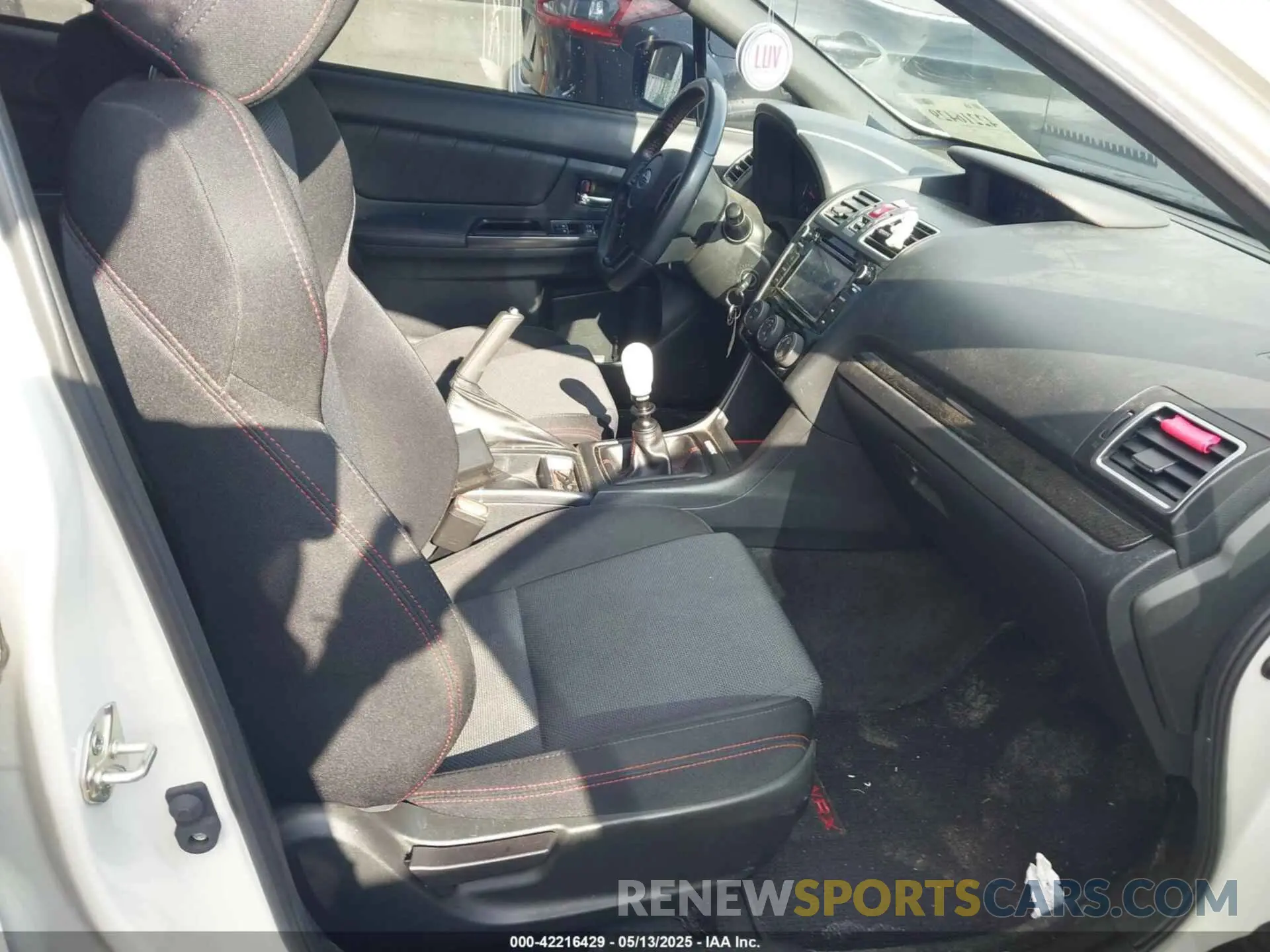 5 Photograph of a damaged car JF1VA1A62M9820986 SUBARU WRX 2021
