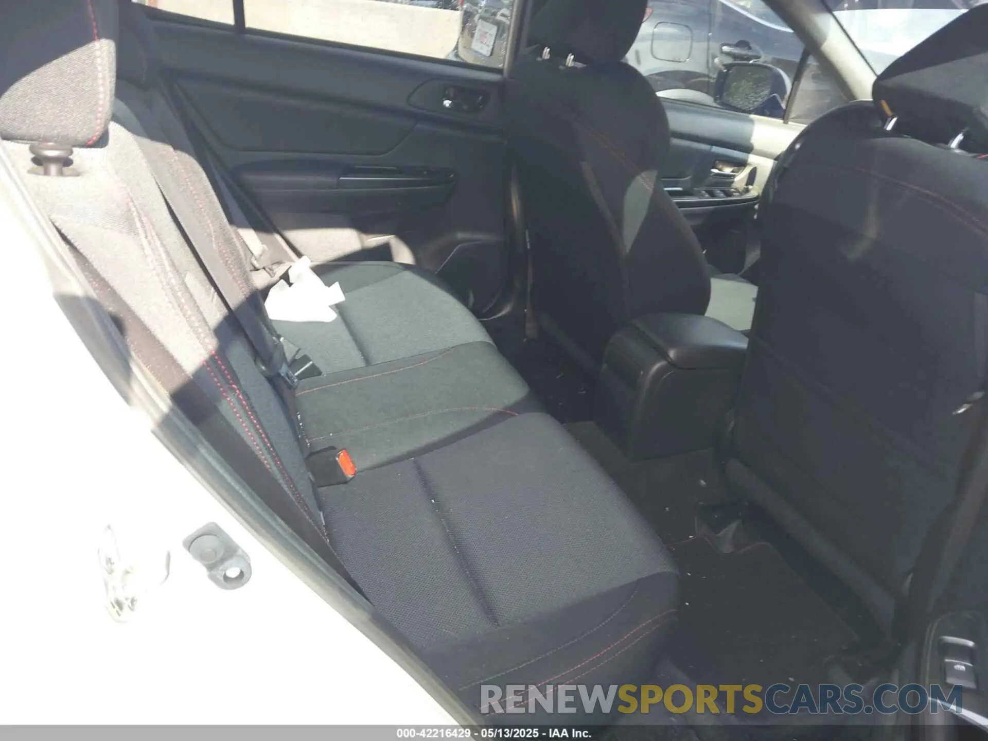 8 Photograph of a damaged car JF1VA1A62M9820986 SUBARU WRX 2021