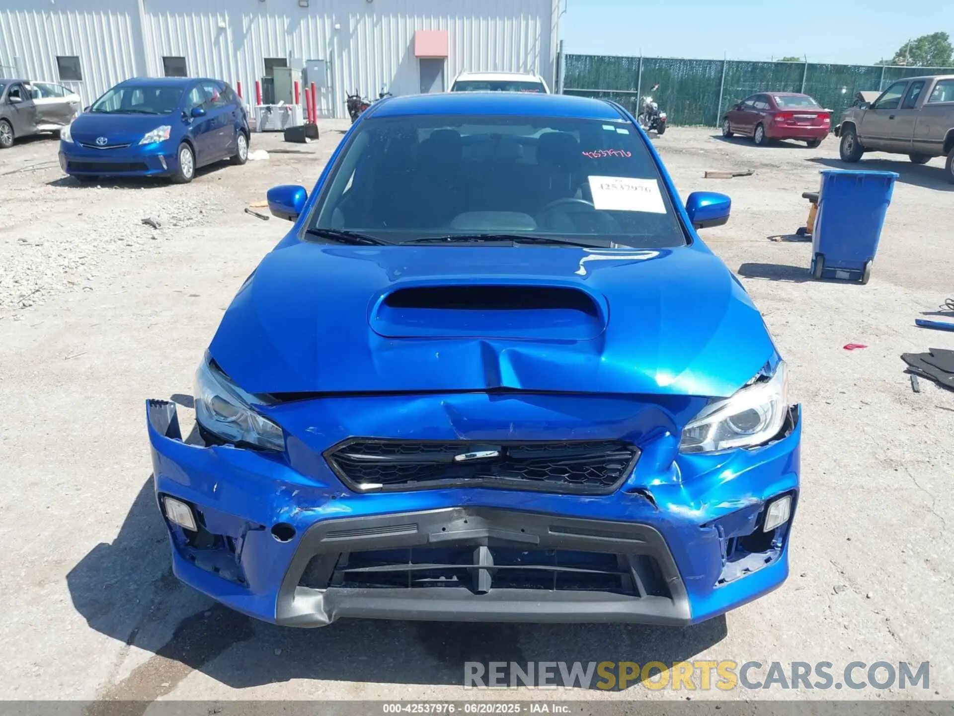 11 Photograph of a damaged car JF1VA1A64M9804854 SUBARU WRX 2021