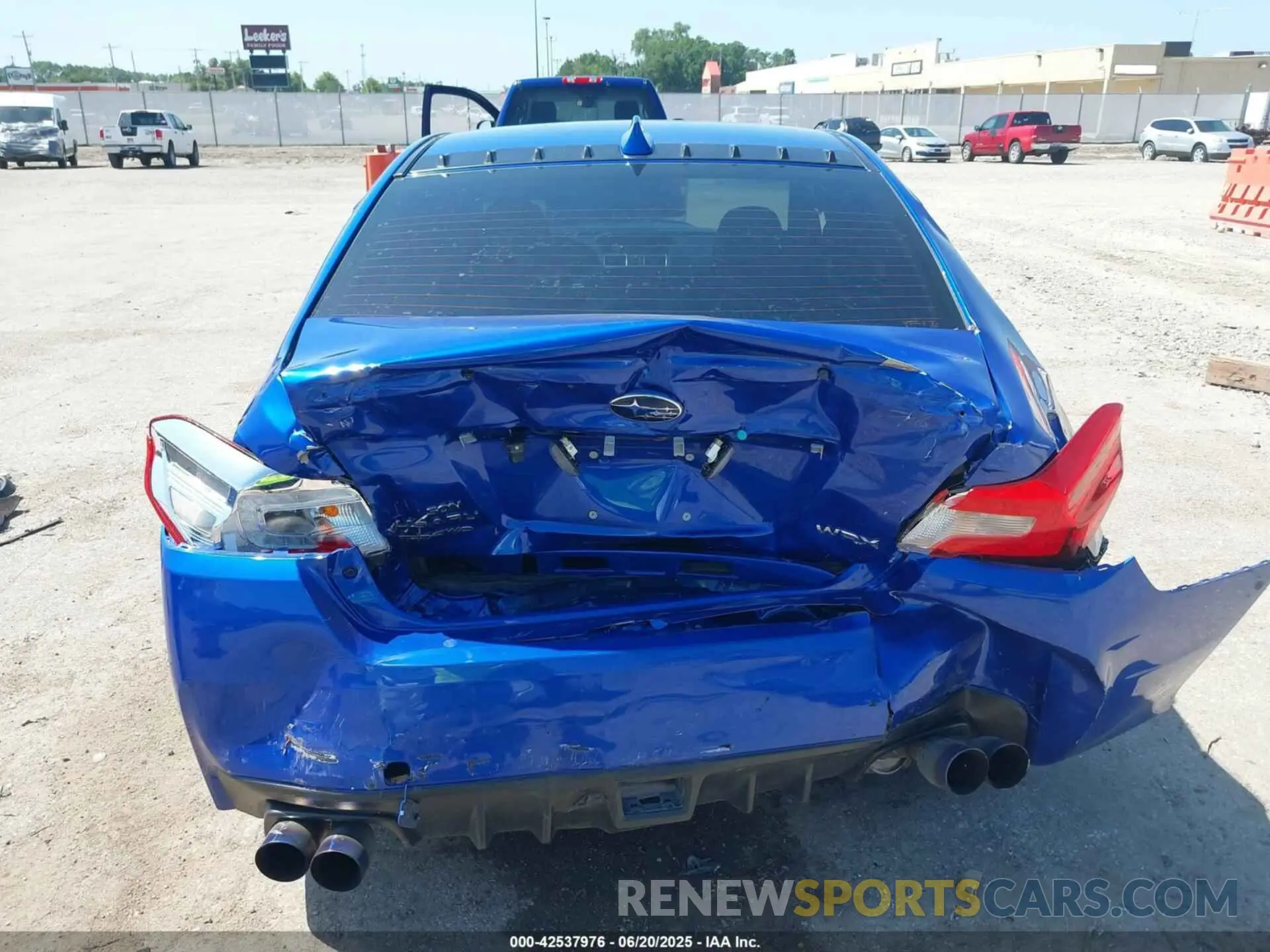 15 Photograph of a damaged car JF1VA1A64M9804854 SUBARU WRX 2021