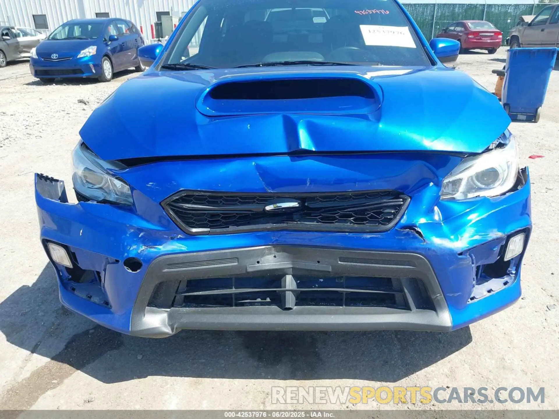6 Photograph of a damaged car JF1VA1A64M9804854 SUBARU WRX 2021