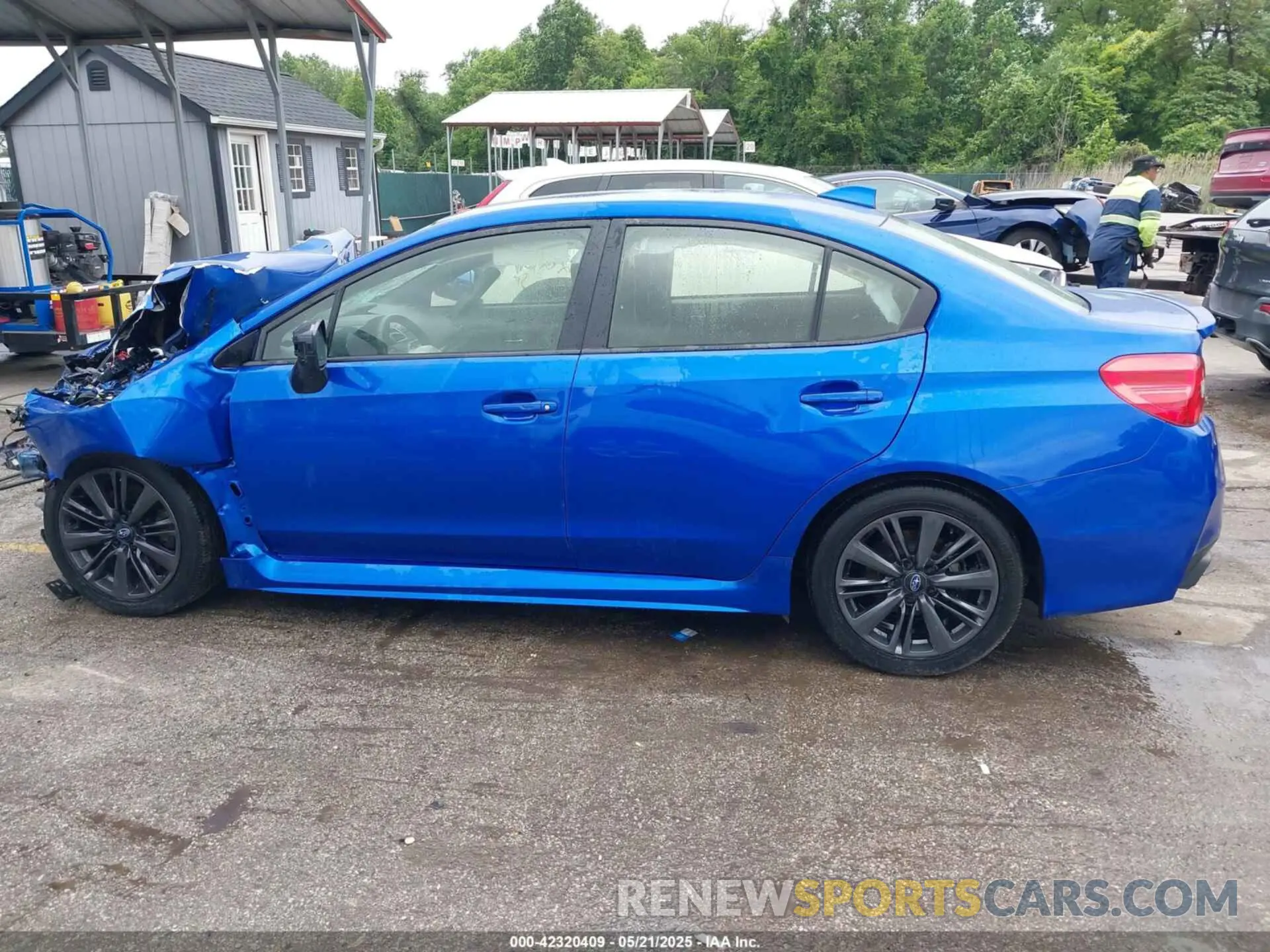14 Photograph of a damaged car JF1VA1A64M9811027 SUBARU WRX 2021