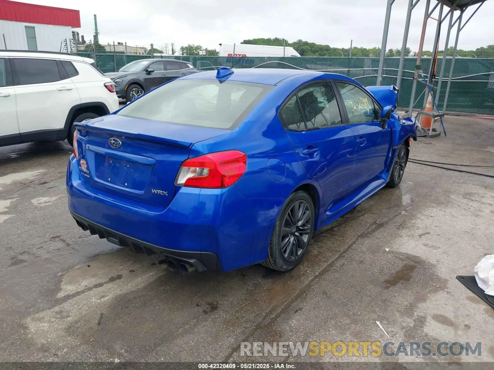 4 Photograph of a damaged car JF1VA1A64M9811027 SUBARU WRX 2021