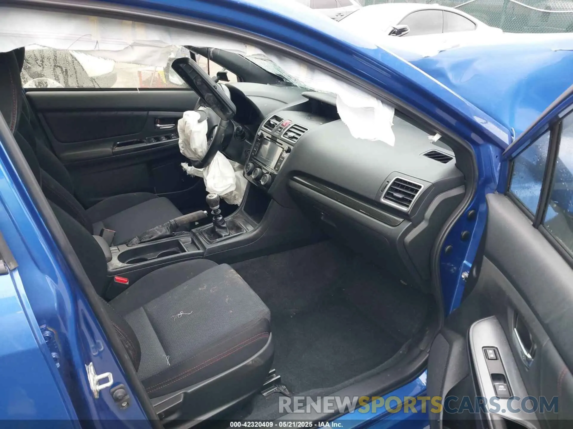 5 Photograph of a damaged car JF1VA1A64M9811027 SUBARU WRX 2021