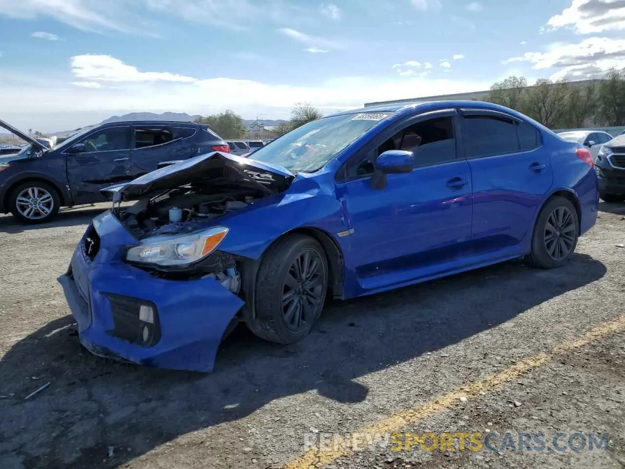 1 Photograph of a damaged car JF1VA1A65M9802904 SUBARU WRX 2021