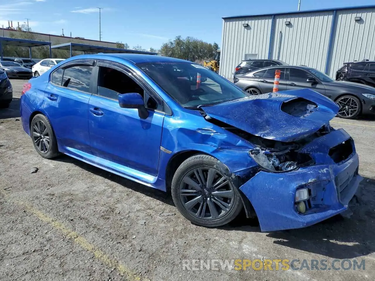 4 Photograph of a damaged car JF1VA1A65M9802904 SUBARU WRX 2021