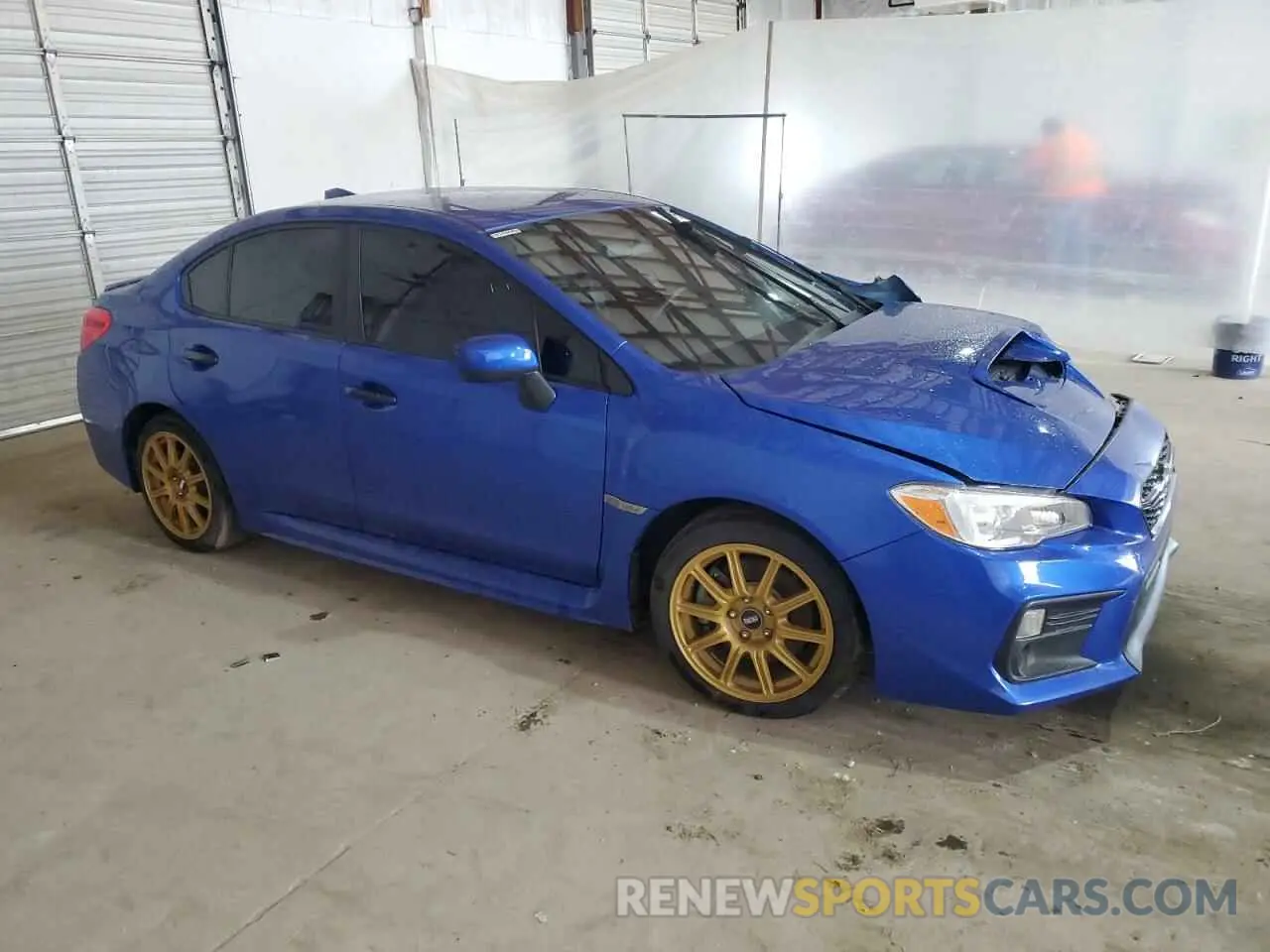 4 Photograph of a damaged car JF1VA1A66M9824443 SUBARU WRX 2021