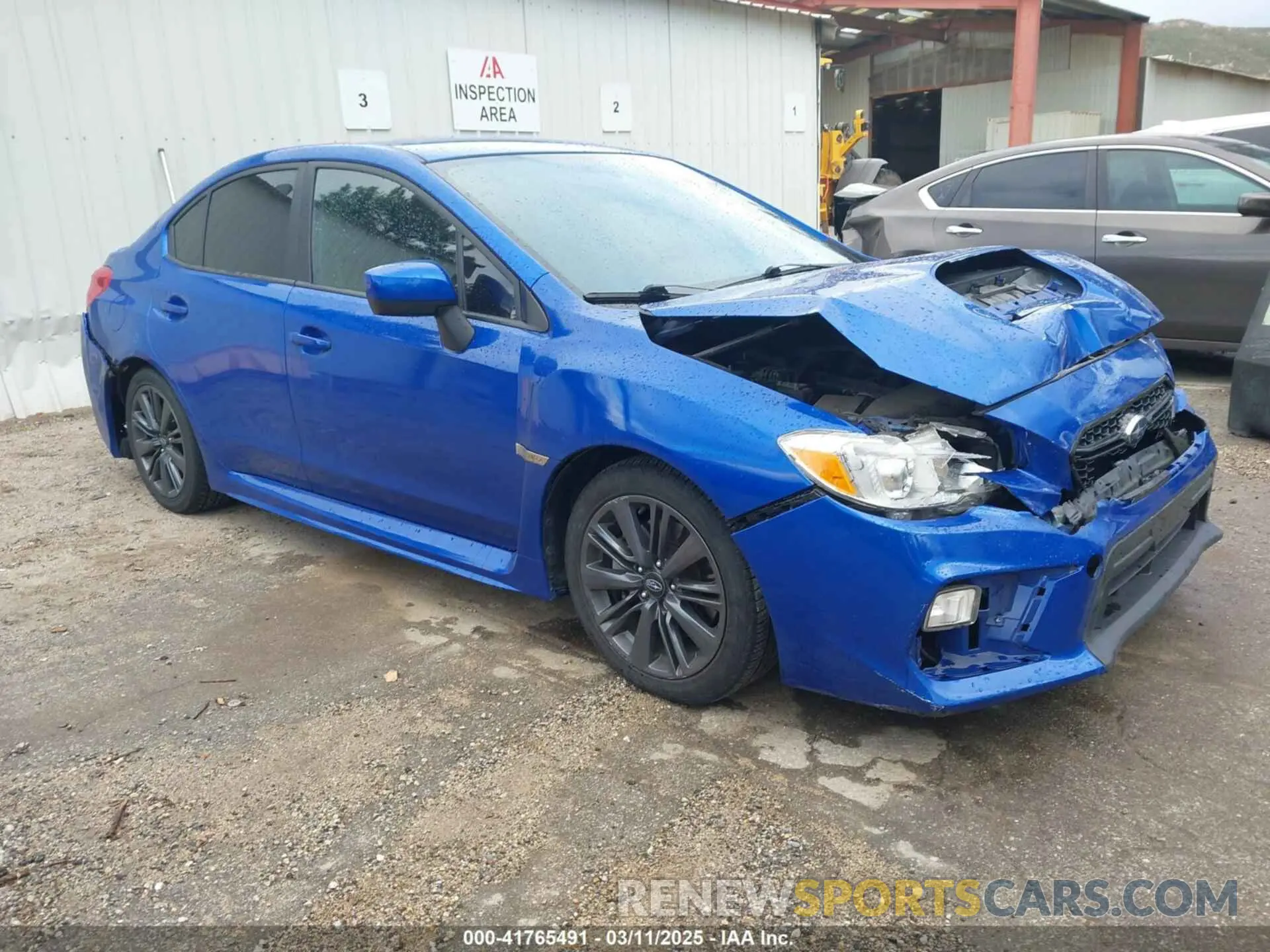 1 Photograph of a damaged car JF1VA1A68M9802718 SUBARU WRX 2021