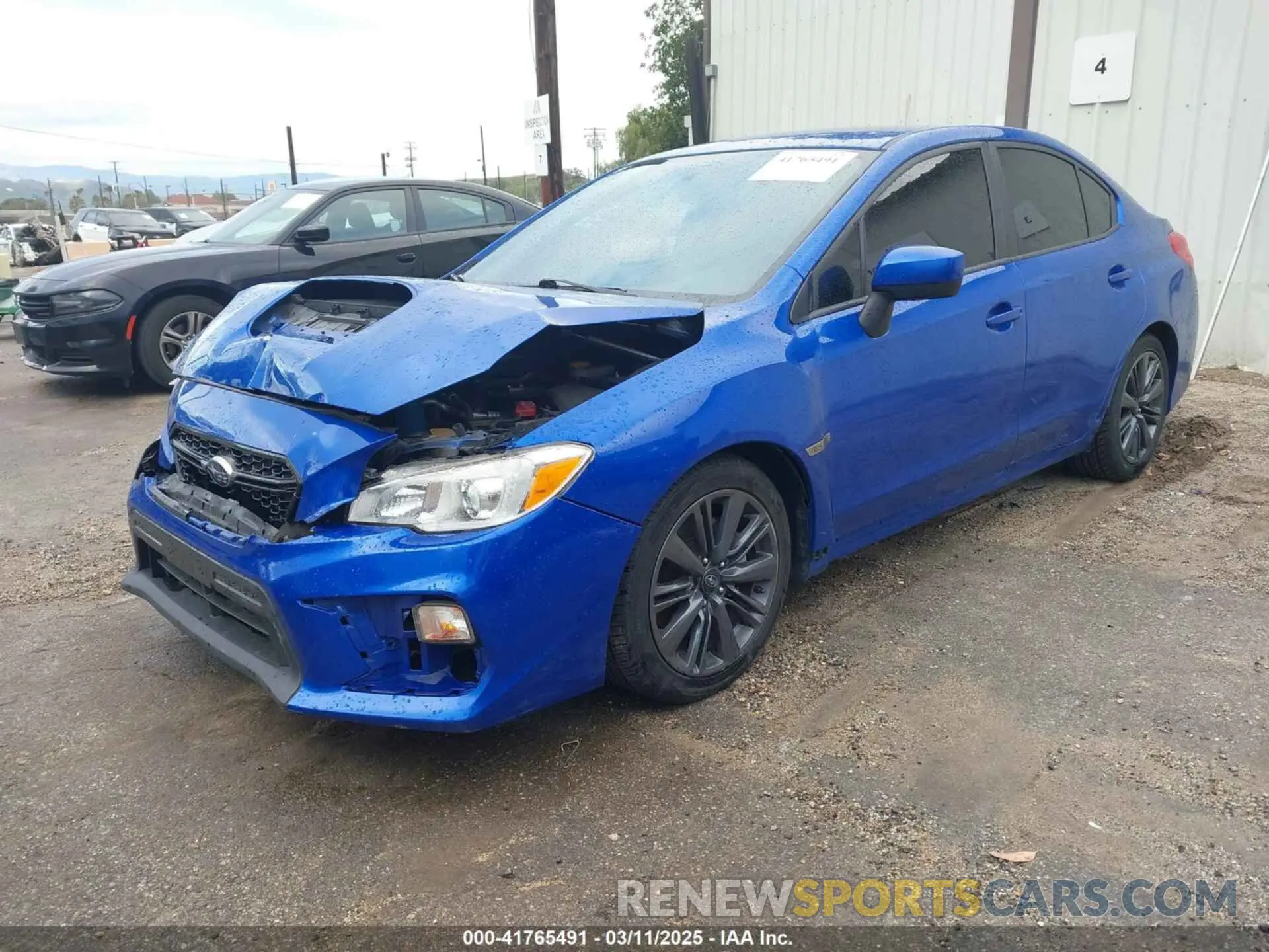 2 Photograph of a damaged car JF1VA1A68M9802718 SUBARU WRX 2021