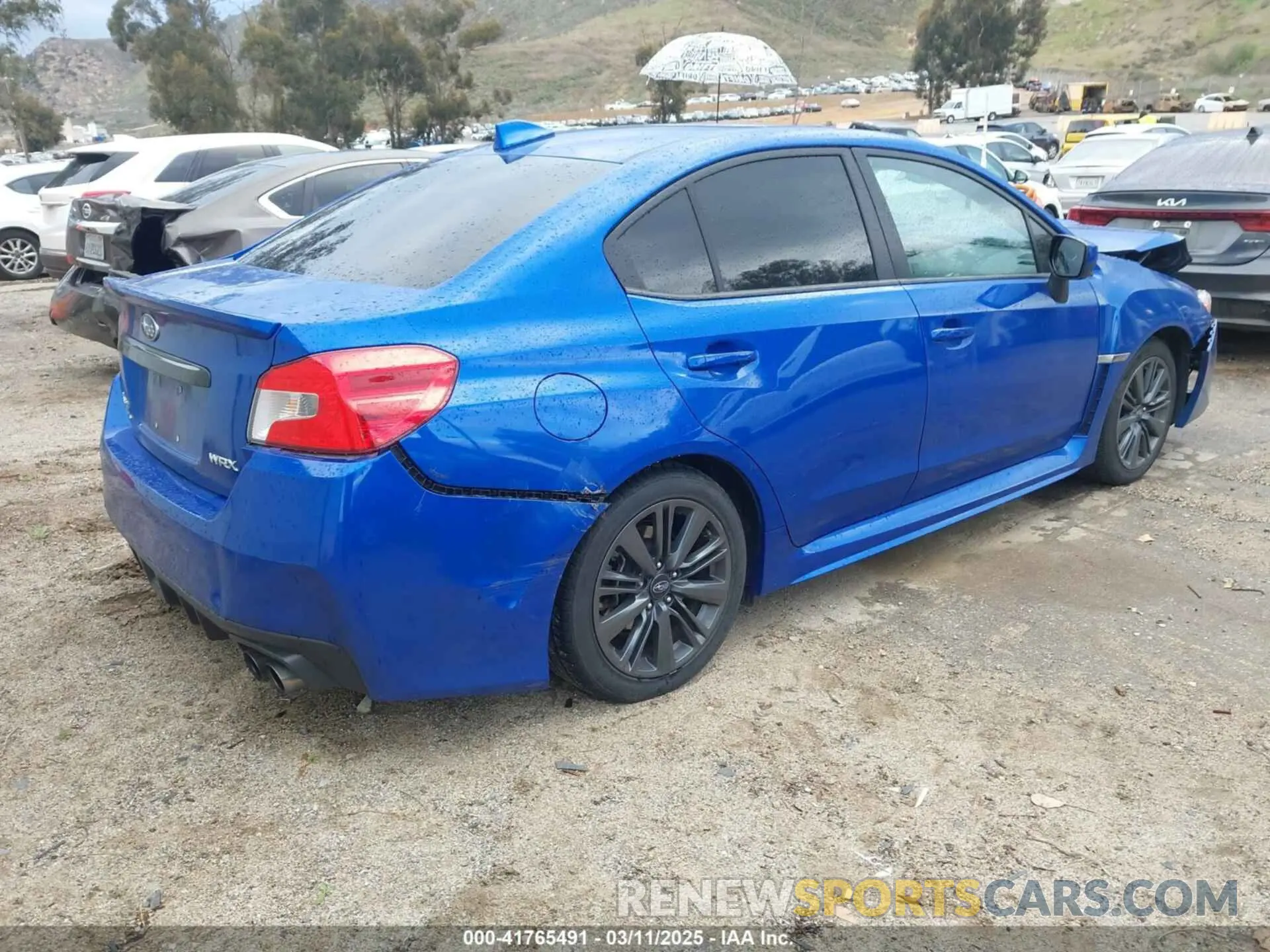 4 Photograph of a damaged car JF1VA1A68M9802718 SUBARU WRX 2021