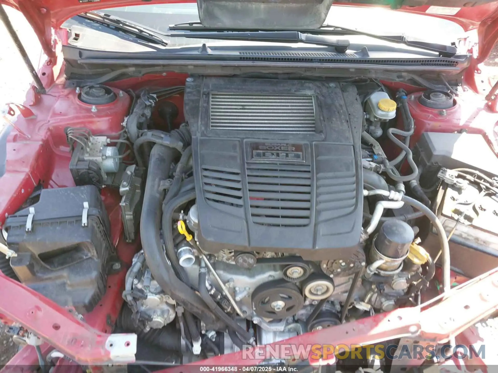 10 Photograph of a damaged car JF1VA1A69M9814585 SUBARU WRX 2021