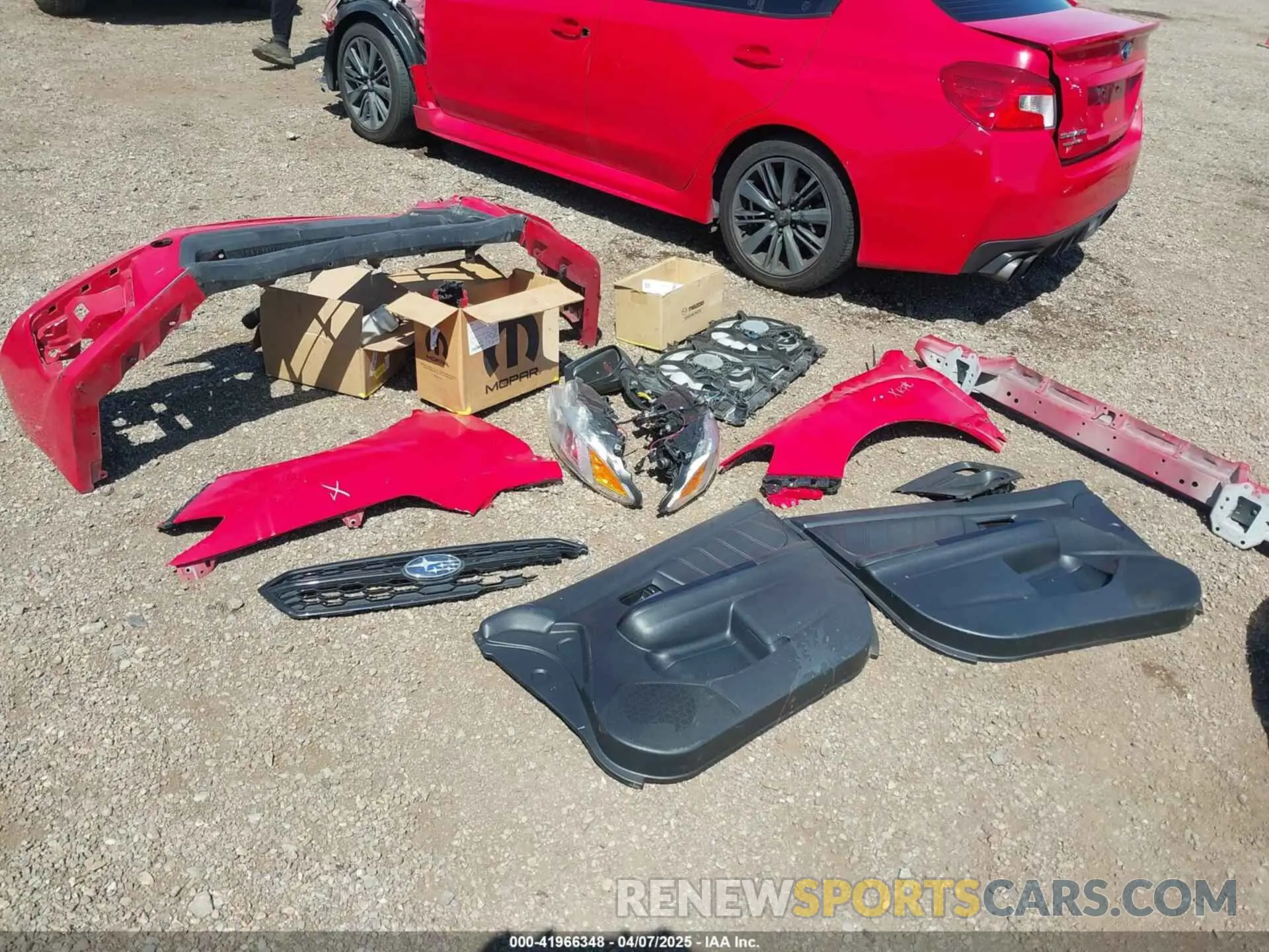 12 Photograph of a damaged car JF1VA1A69M9814585 SUBARU WRX 2021