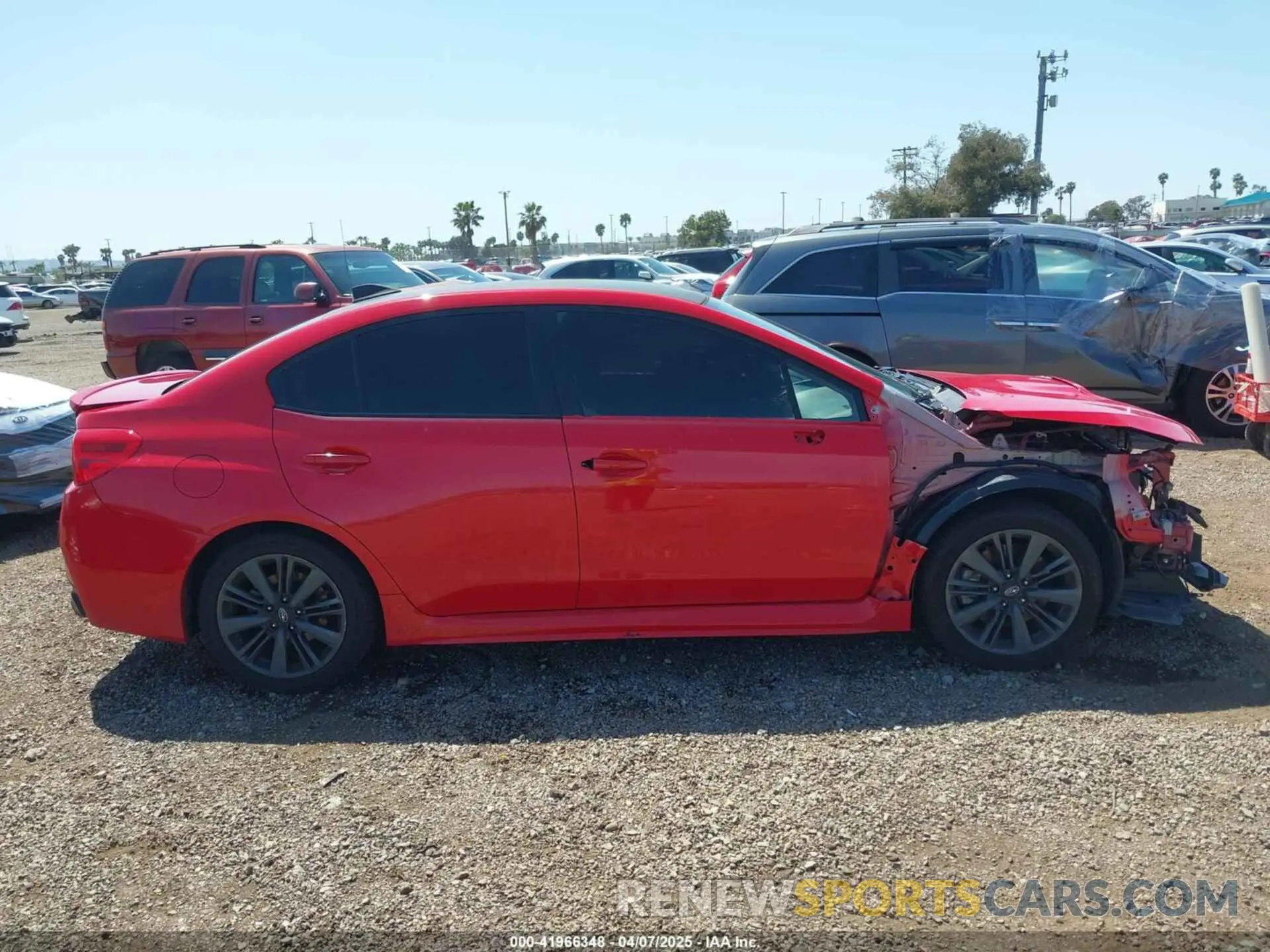 14 Photograph of a damaged car JF1VA1A69M9814585 SUBARU WRX 2021