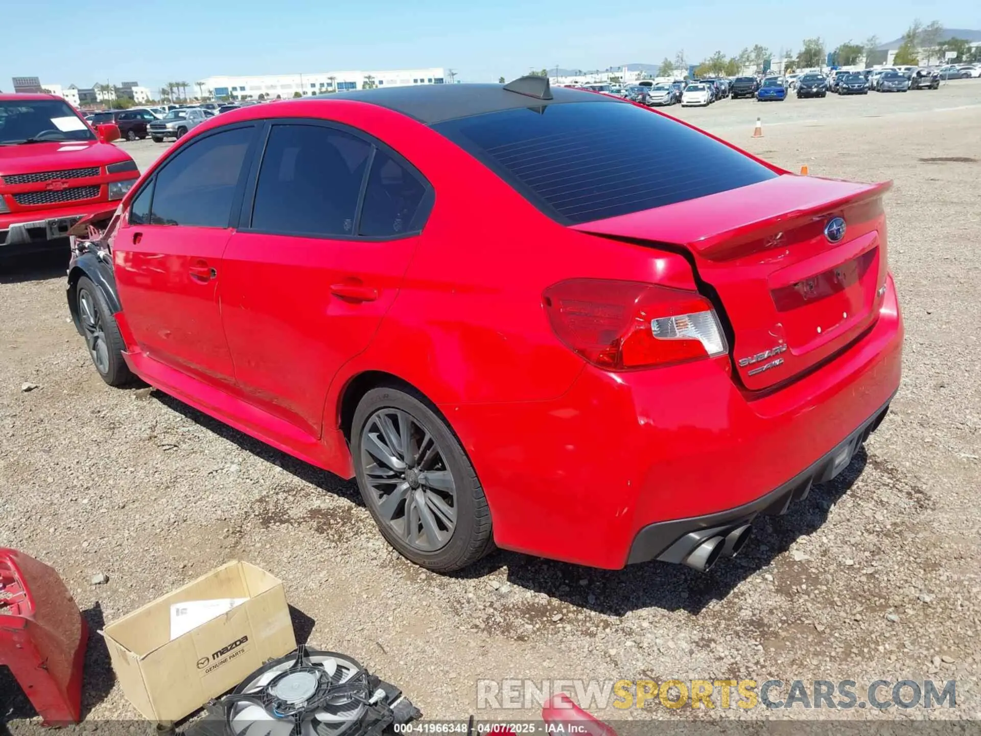 3 Photograph of a damaged car JF1VA1A69M9814585 SUBARU WRX 2021