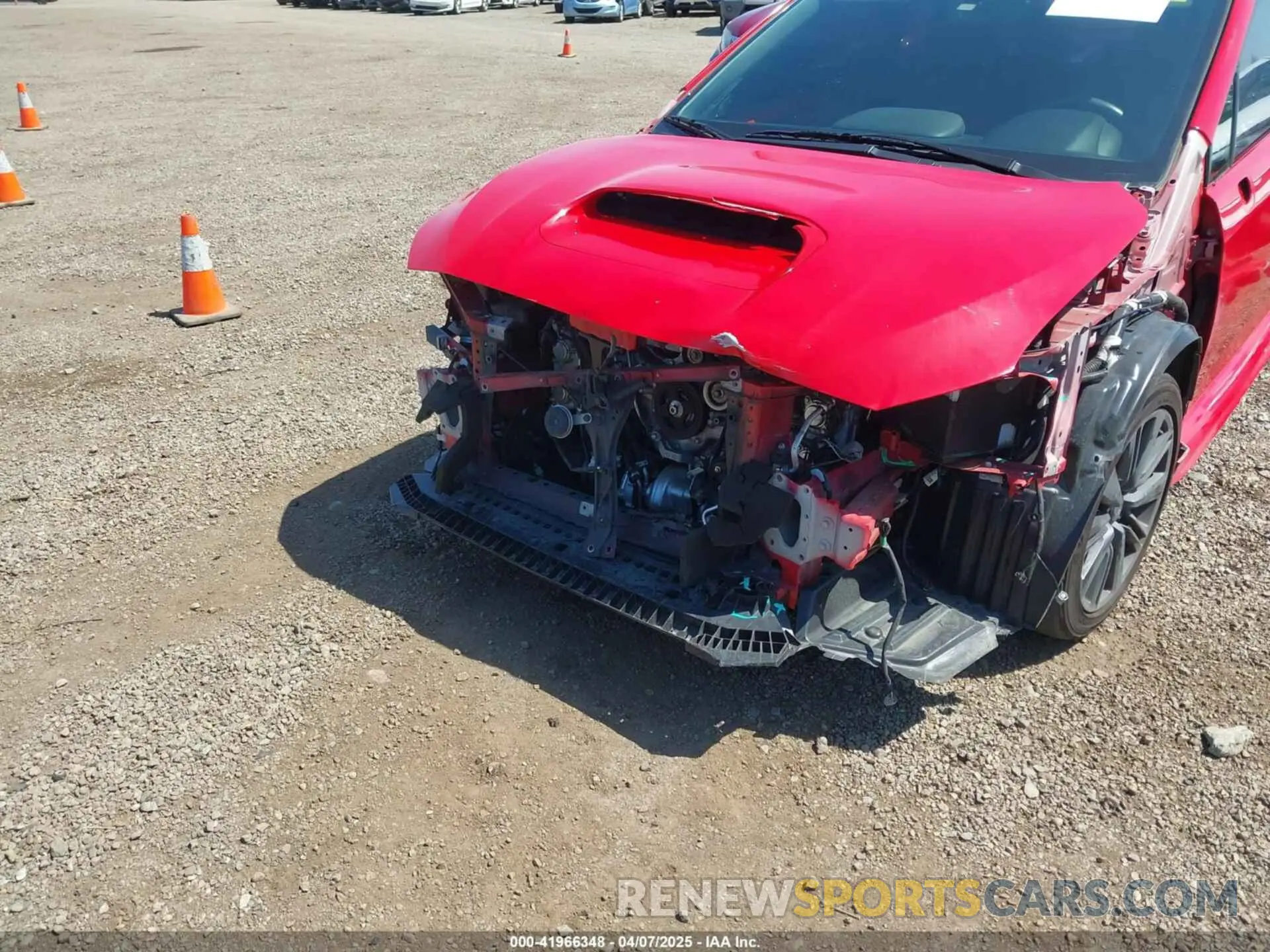 6 Photograph of a damaged car JF1VA1A69M9814585 SUBARU WRX 2021
