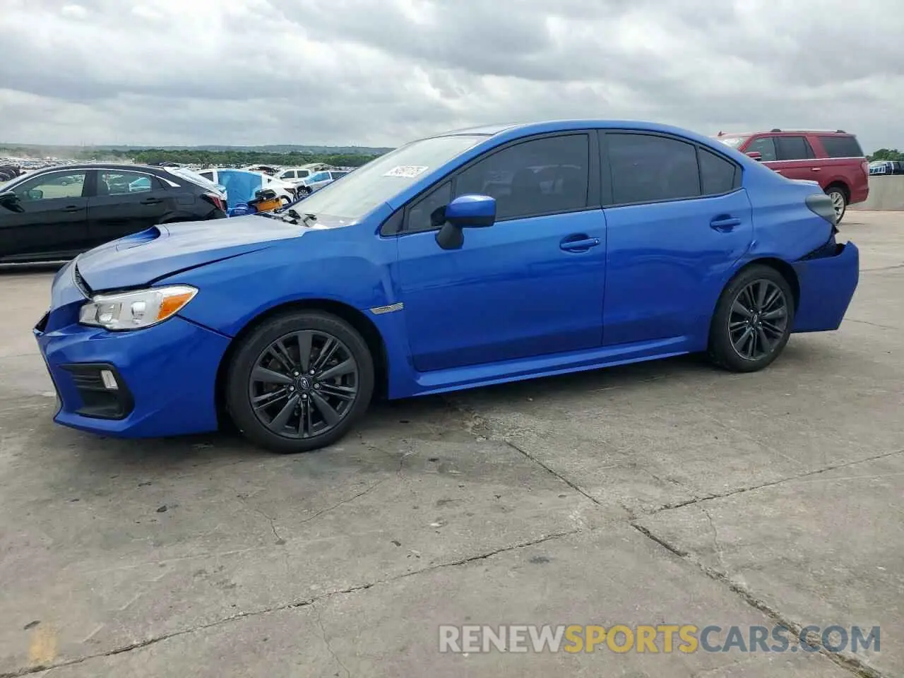 1 Photograph of a damaged car JF1VA1A6XM9801232 SUBARU WRX 2021
