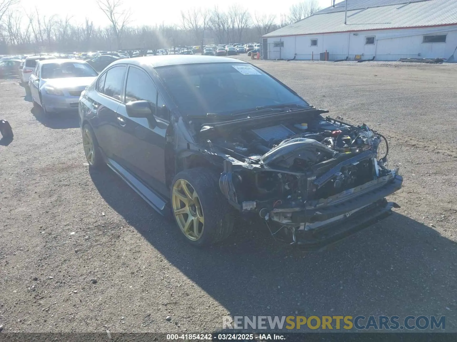 1 Photograph of a damaged car JF1VA1A6XM9820492 SUBARU WRX 2021