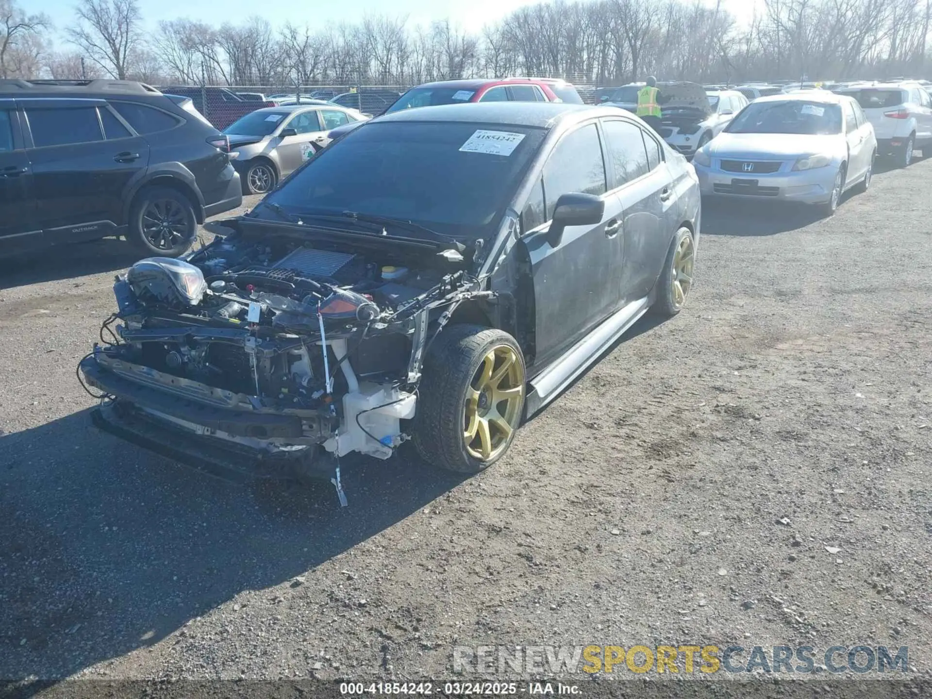 2 Photograph of a damaged car JF1VA1A6XM9820492 SUBARU WRX 2021