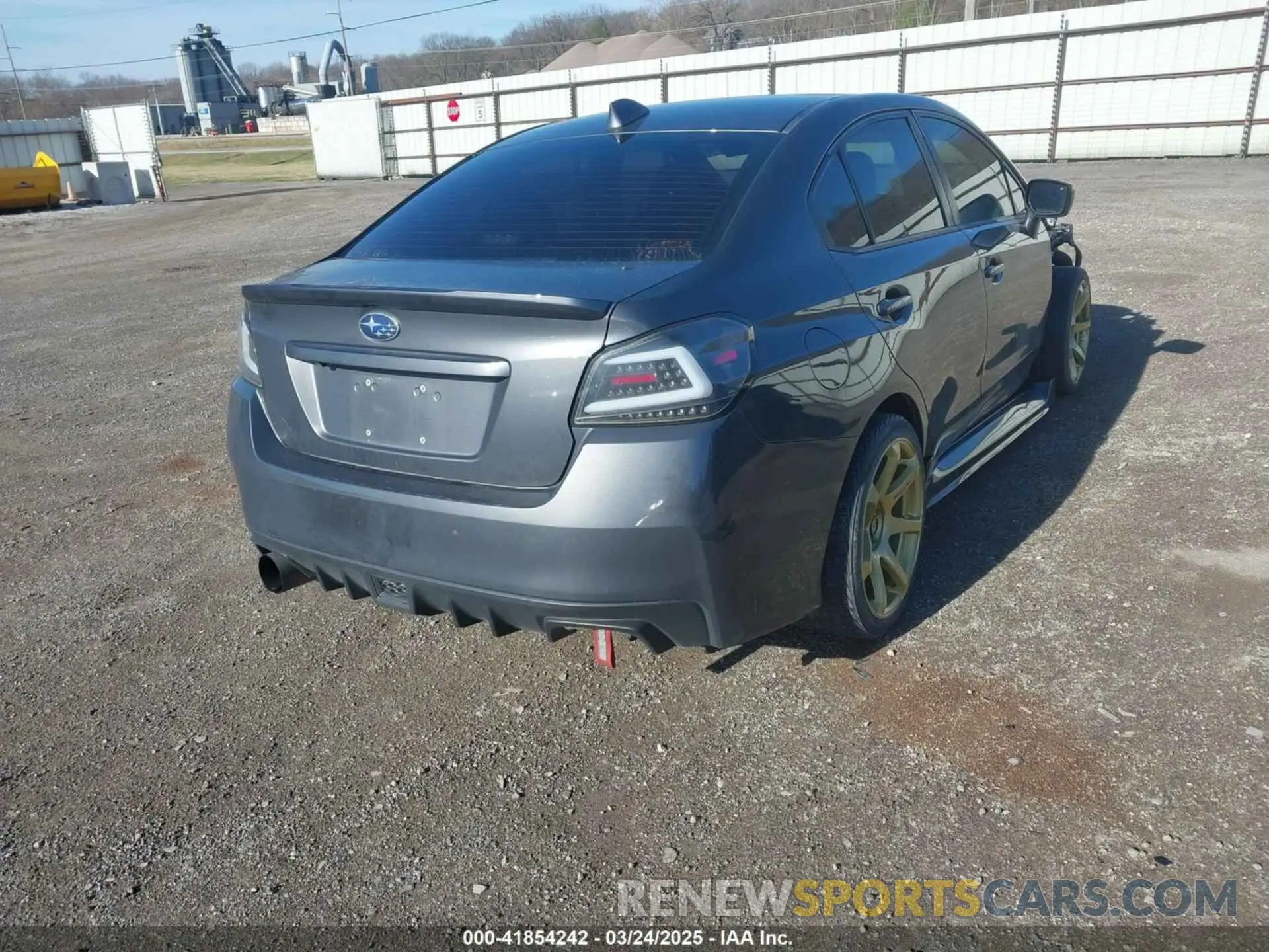 4 Photograph of a damaged car JF1VA1A6XM9820492 SUBARU WRX 2021