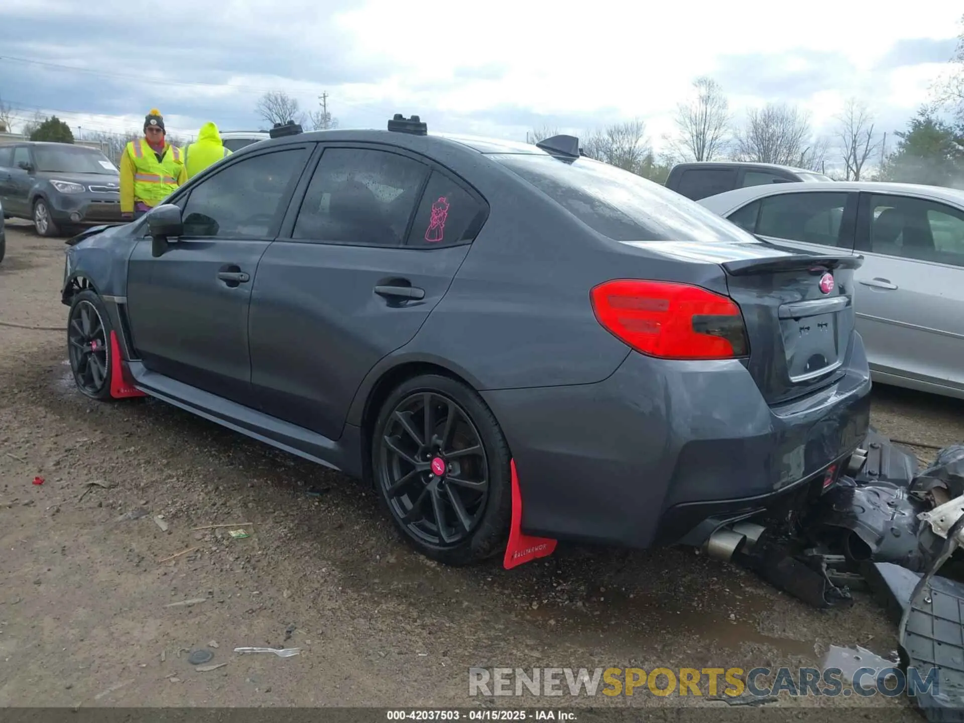 3 Photograph of a damaged car JF1VA1C60M9807716 SUBARU WRX 2021