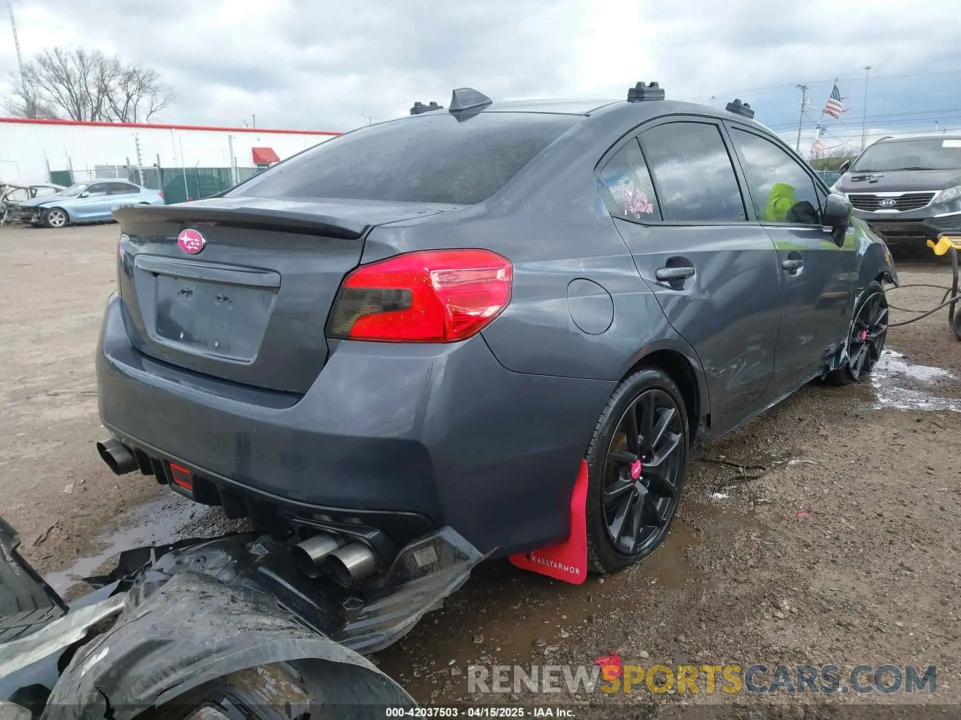 4 Photograph of a damaged car JF1VA1C60M9807716 SUBARU WRX 2021
