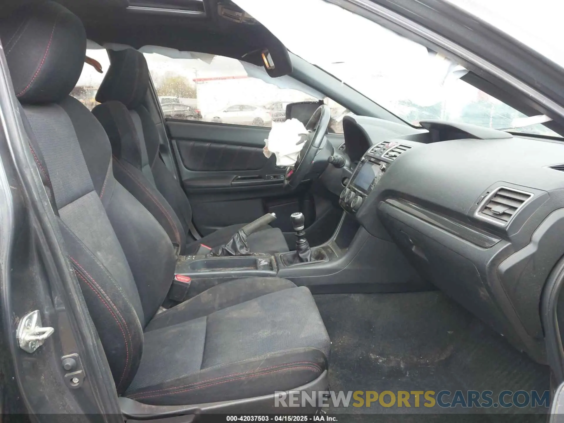 5 Photograph of a damaged car JF1VA1C60M9807716 SUBARU WRX 2021