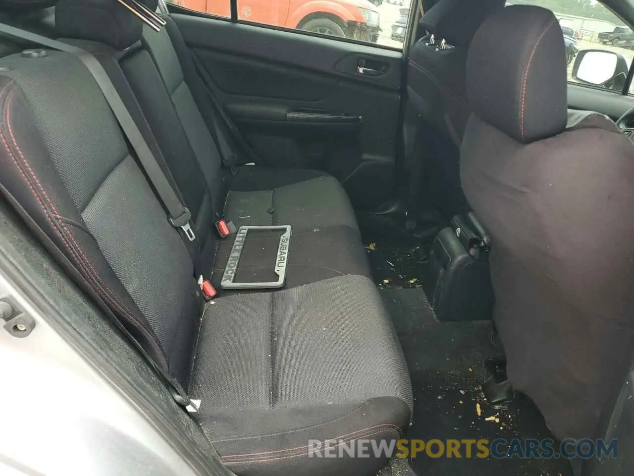10 Photograph of a damaged car JF1VA1C60M9823558 SUBARU WRX 2021