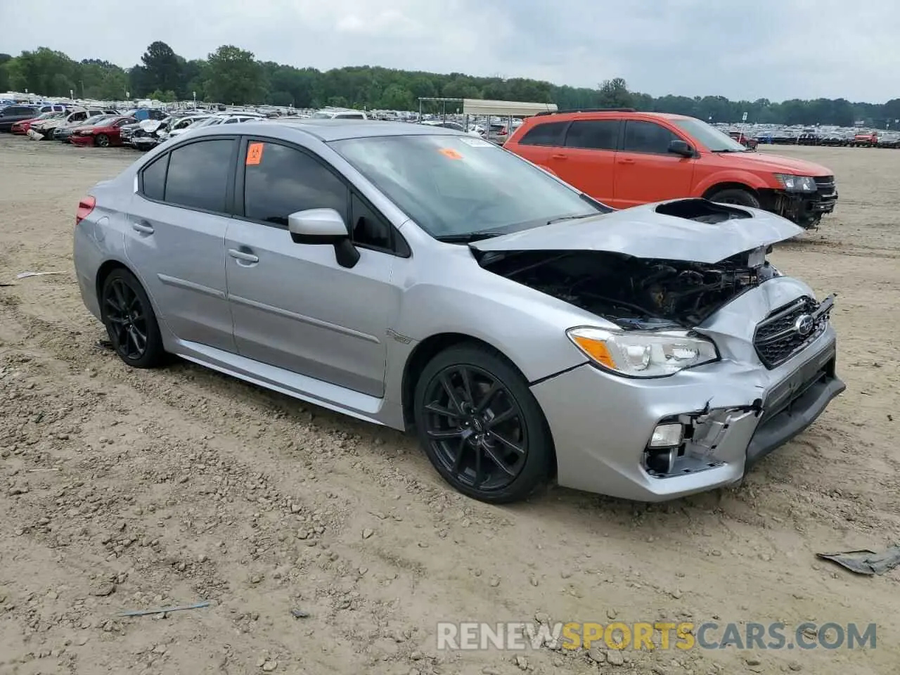 4 Photograph of a damaged car JF1VA1C60M9823558 SUBARU WRX 2021