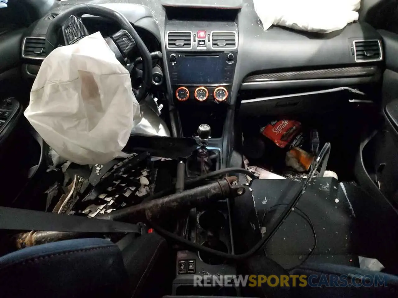 8 Photograph of a damaged car JF1VA1C61M9817736 SUBARU WRX 2021