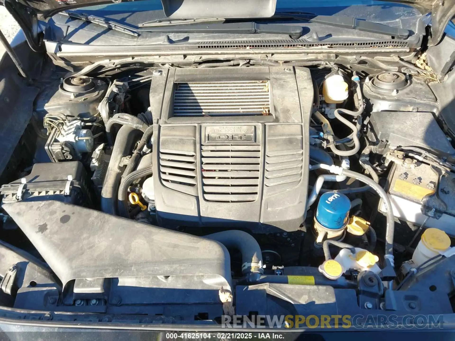 10 Photograph of a damaged car JF1VA1C62M9805725 SUBARU WRX 2021
