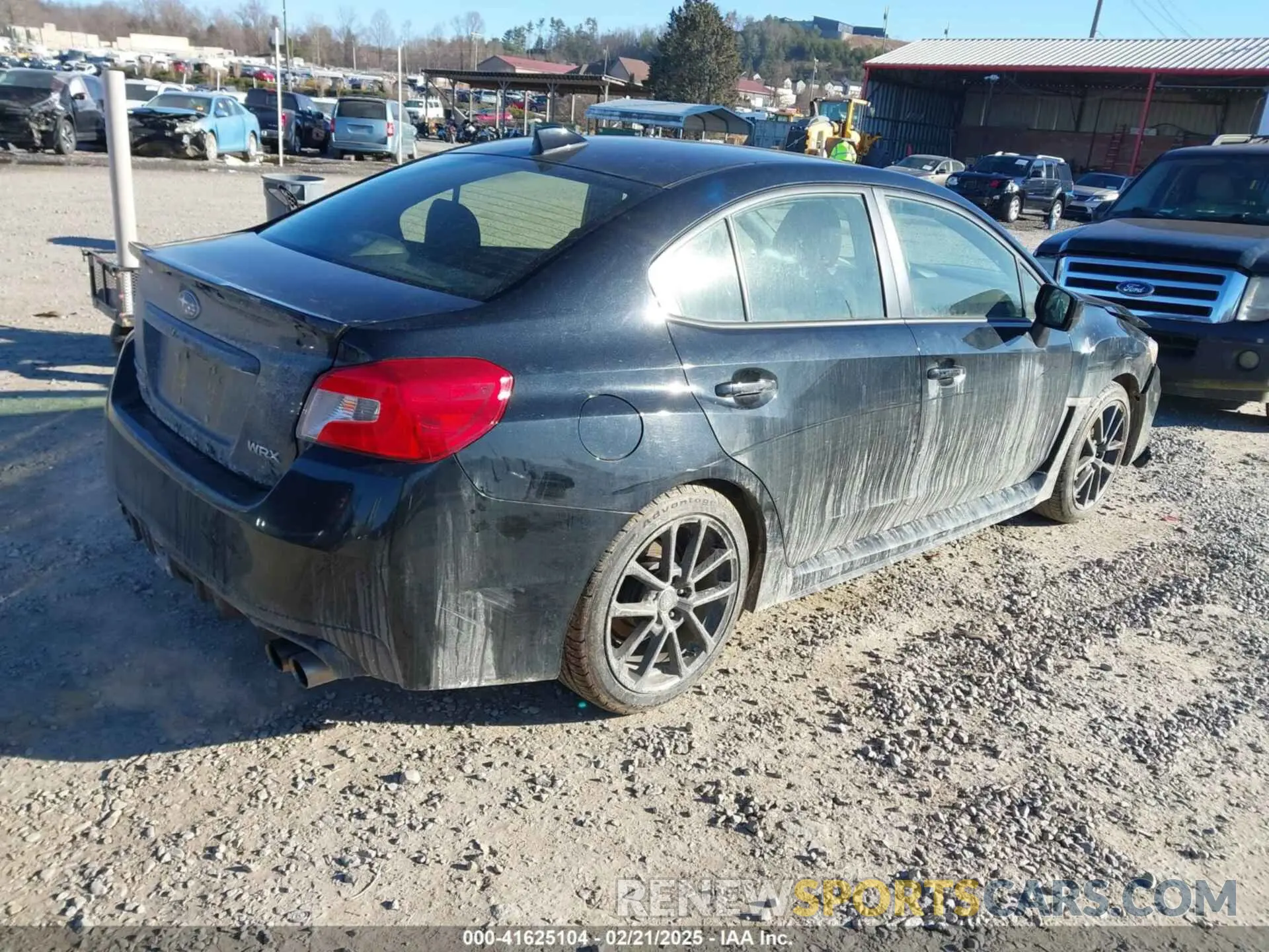 4 Photograph of a damaged car JF1VA1C62M9805725 SUBARU WRX 2021