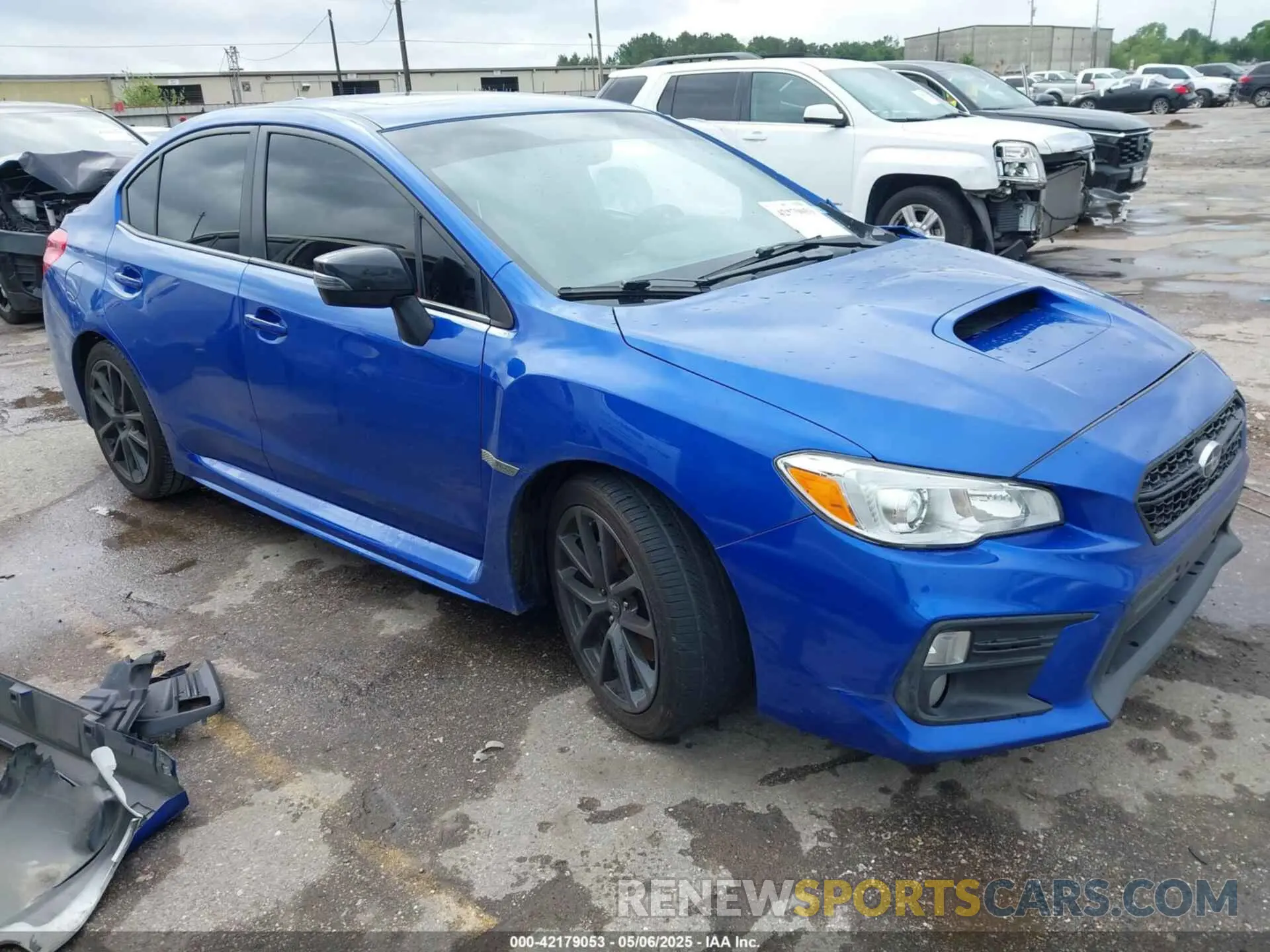 1 Photograph of a damaged car JF1VA1C62M9808110 SUBARU WRX 2021