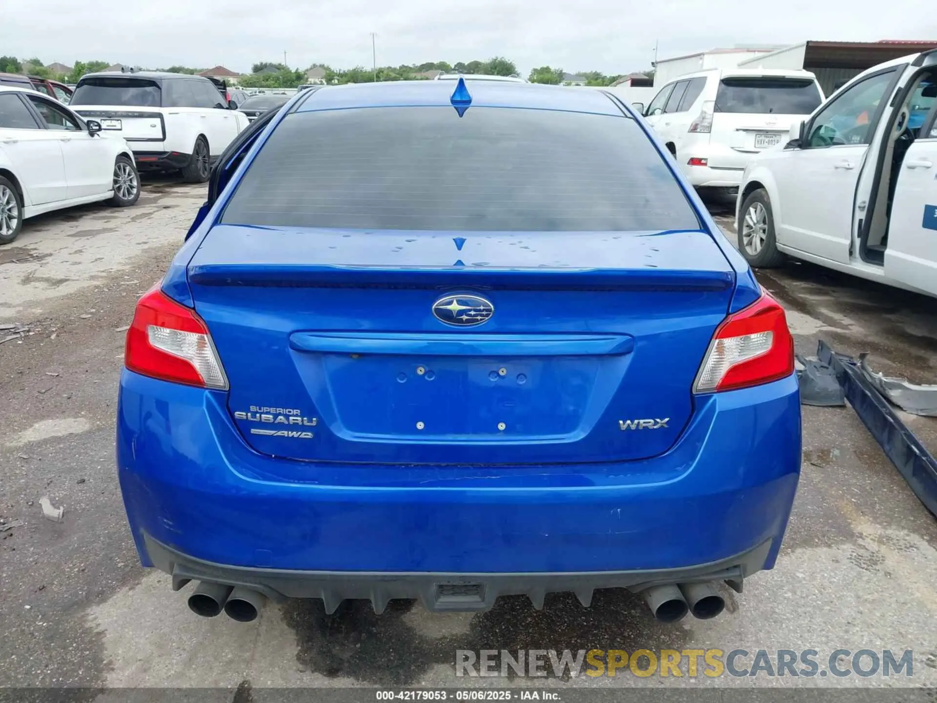 16 Photograph of a damaged car JF1VA1C62M9808110 SUBARU WRX 2021